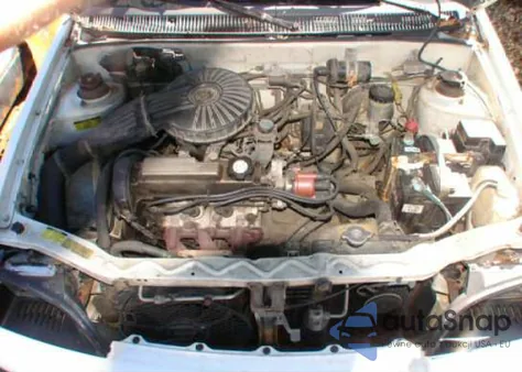 1992 Geo Metro from USA, damaged, VIN 2C1MR2460N6797721